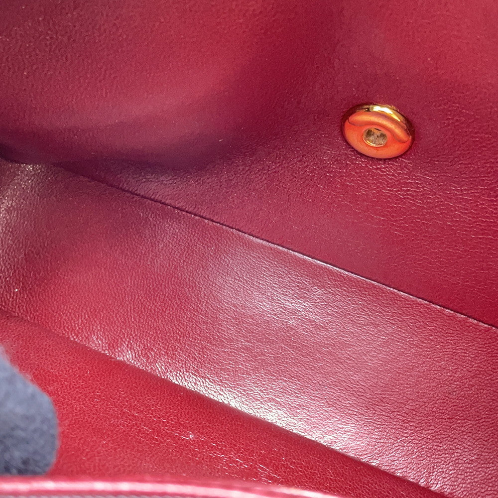 CHANEL Matelasse ChainShoulder Bag Black Lambskin