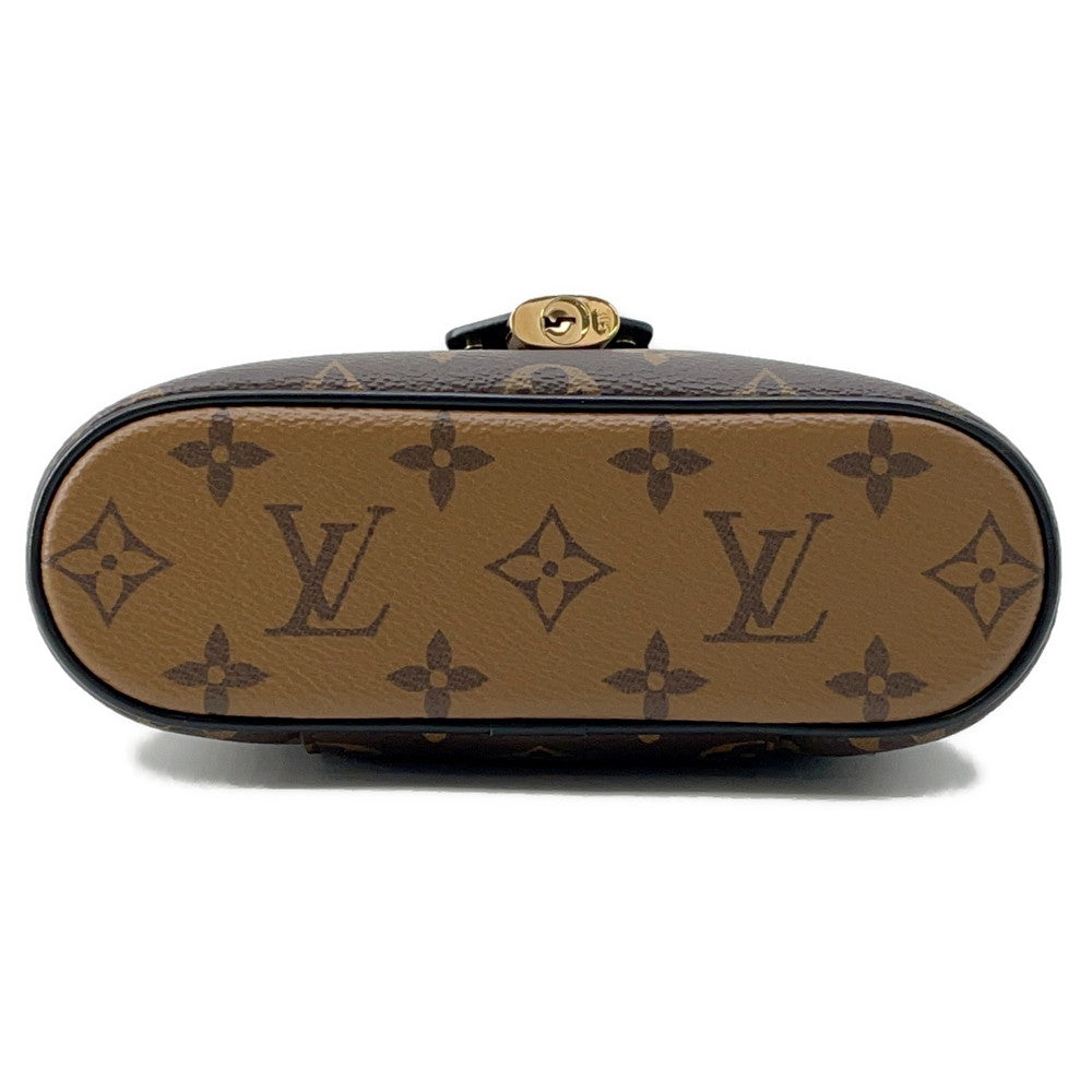 LOUIS VUITTON Vanity Chain Pouch BlackM47125 Monogram Monogram Reverse Canvas