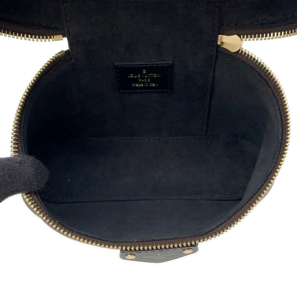 LOUIS VUITTON Vanity Chain Pouch BlackM47125 Monogram Monogram Reverse Canvas