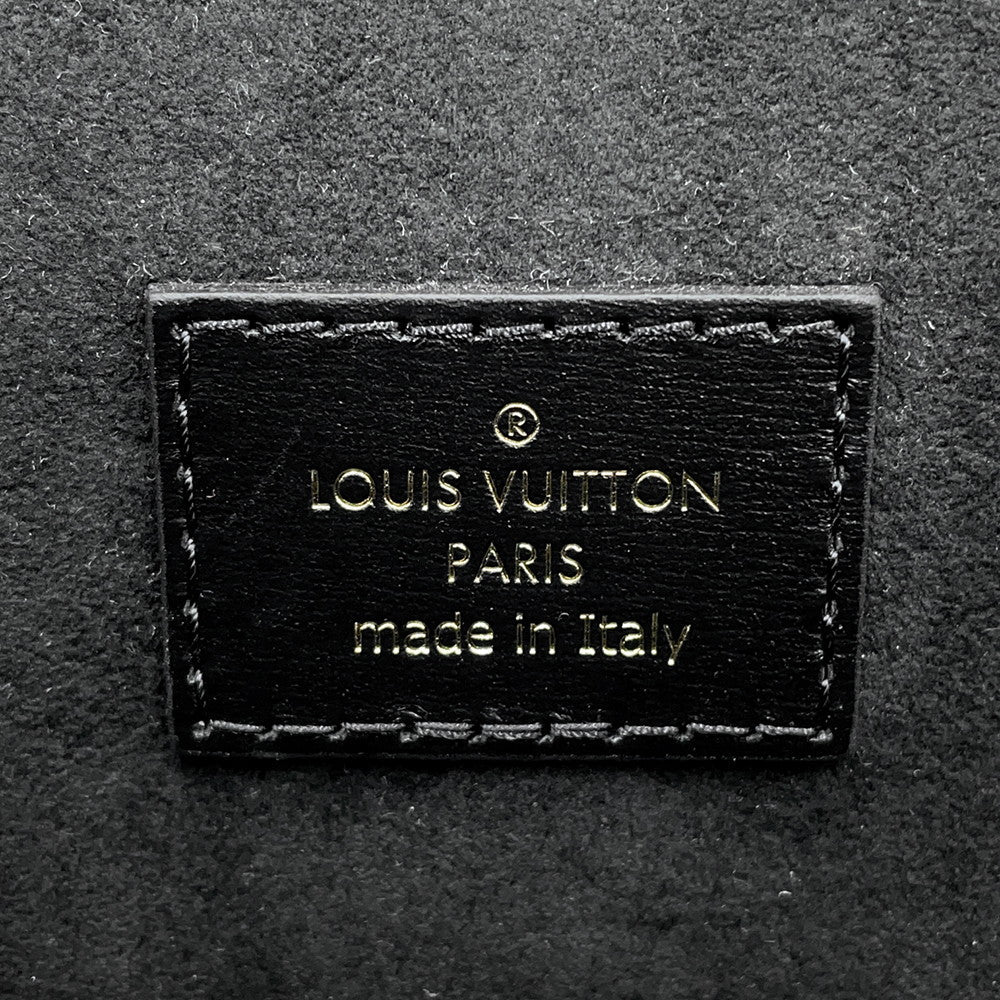 LOUIS VUITTON Vanity Chain Pouch BlackM47125 Monogram Monogram Reverse Canvas