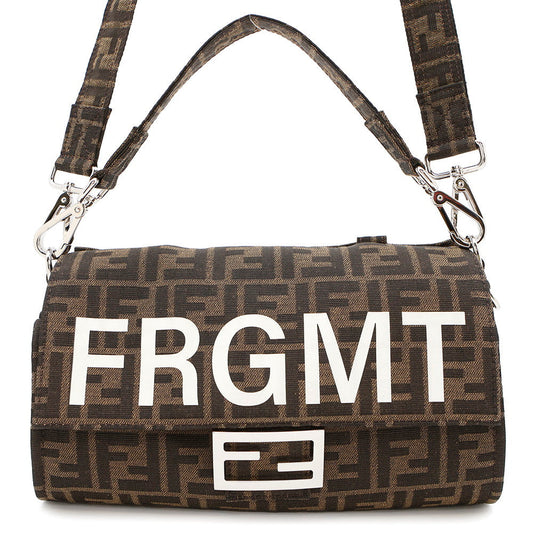 FENDI FENDIxFRGMET Zucca Baguette Foldable Brown8BH418 Canvas