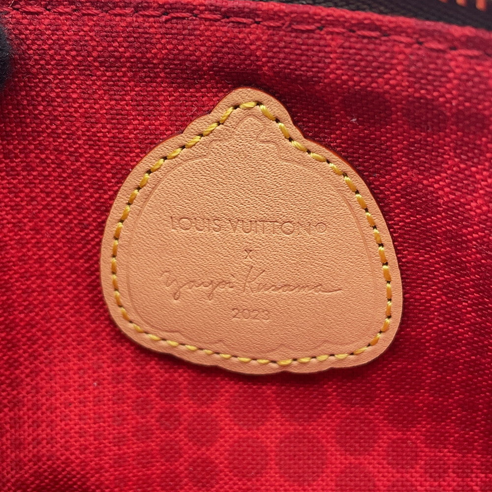 LOUIS VUITTON Mini Pochette Accessoires RedM81866 Monogram Painted Dot Size Mini