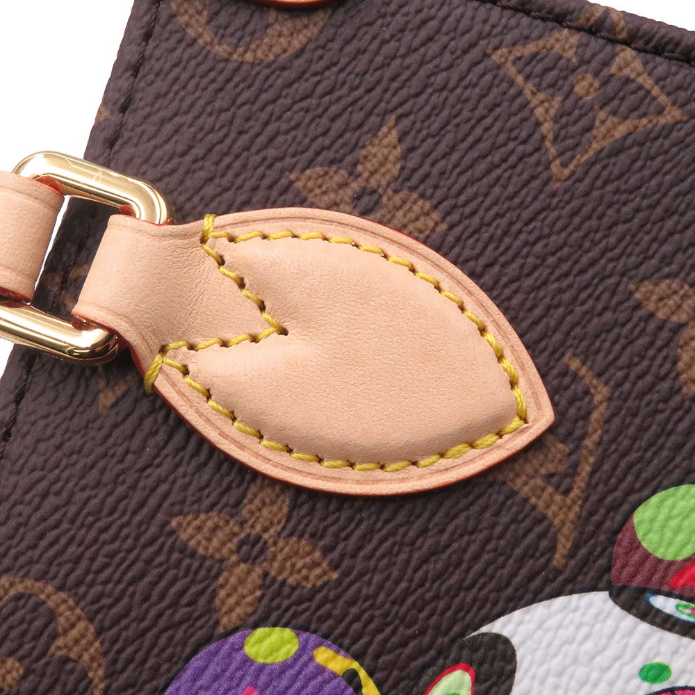 LOUIS VUITTON LV × TM Onthego PinkM13668 Monogram Panda Takashi Murakami Size BB