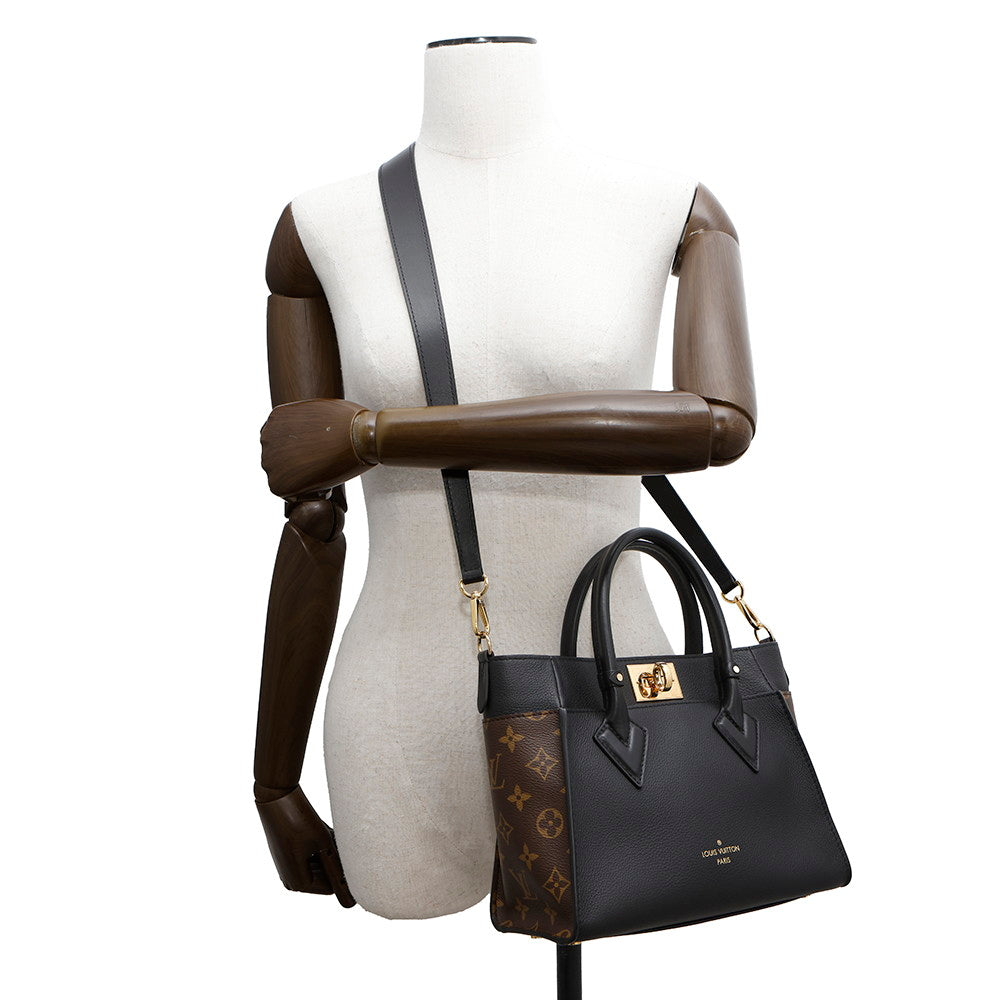 LOUIS VUITTON On My Side NoirM57728 Monogram Calf Leather Size PM