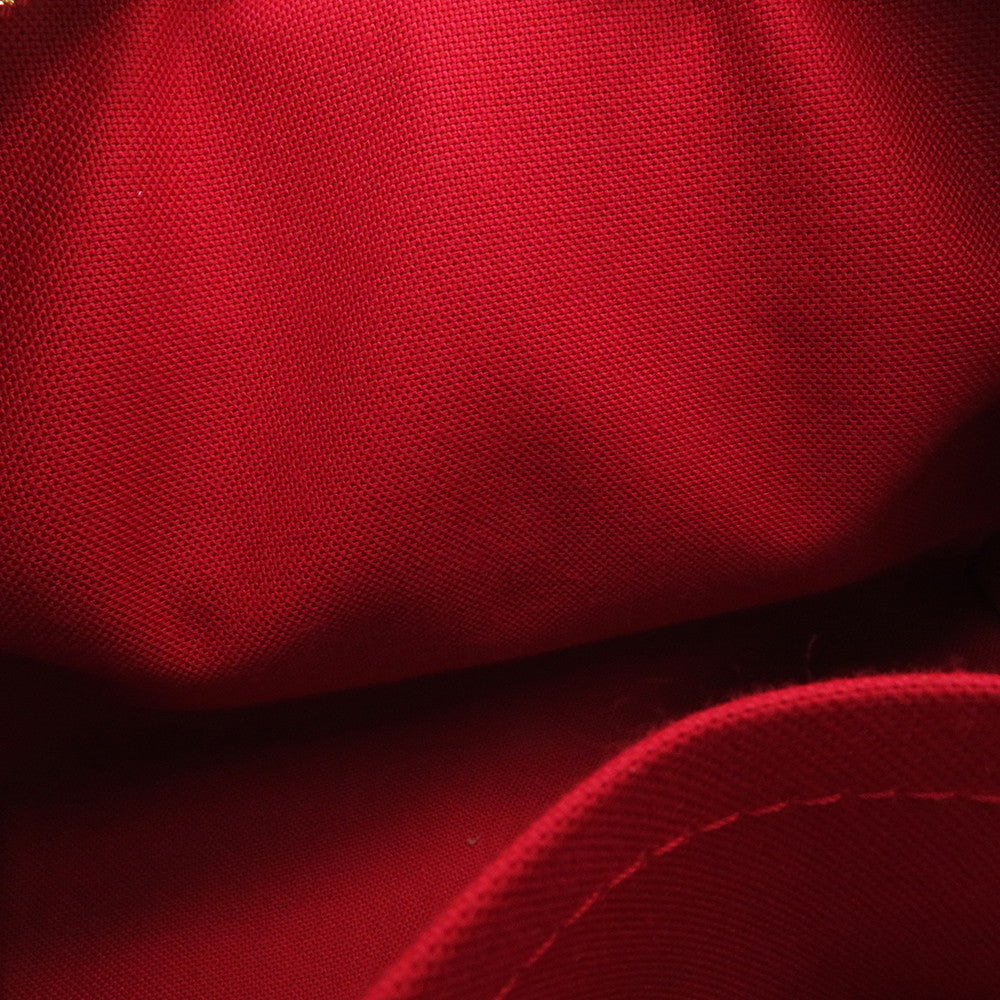 LOUIS VUITTON Speedy Bandouliere Red/BrownM46222 Monogram Size 20