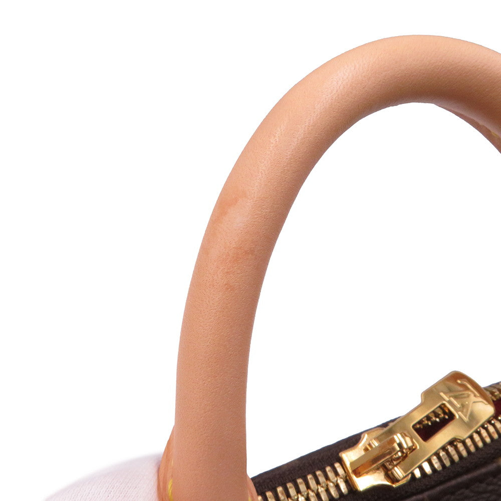 LOUIS VUITTON Speedy Bandouliere Red/BrownM46222 Monogram Size 20