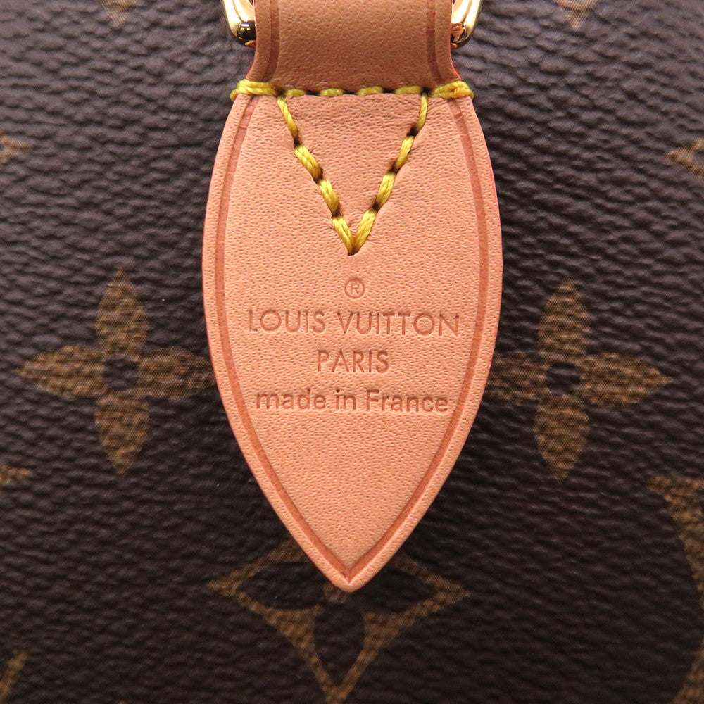 LOUIS VUITTON Speedy Bandouliere Red/BrownM46222 Monogram Size 20