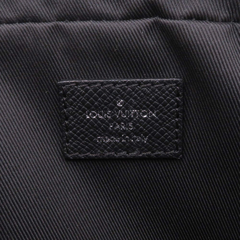 LOUIS VUITTON Bumbag / Outdoor NoirM30245 Monogram Eclipse Taiga Leather