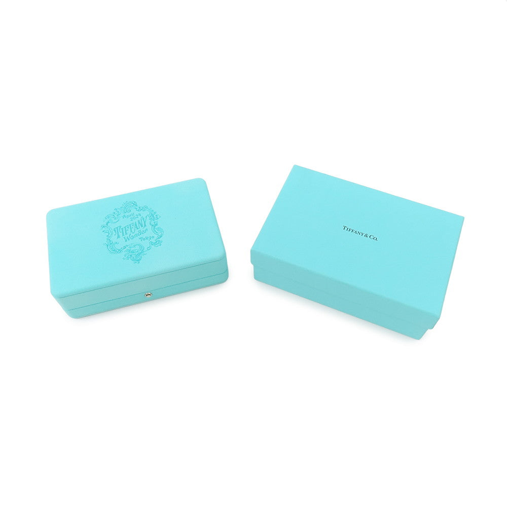 TIFFANY&Co. Padlock Earrings Size Extra large K18YG K18WG