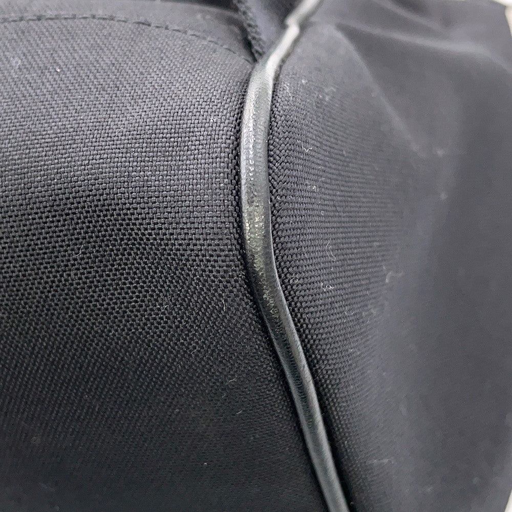 SAINT LAURENT PARIS Star Patch Backpack Black467985 Canvas Leather