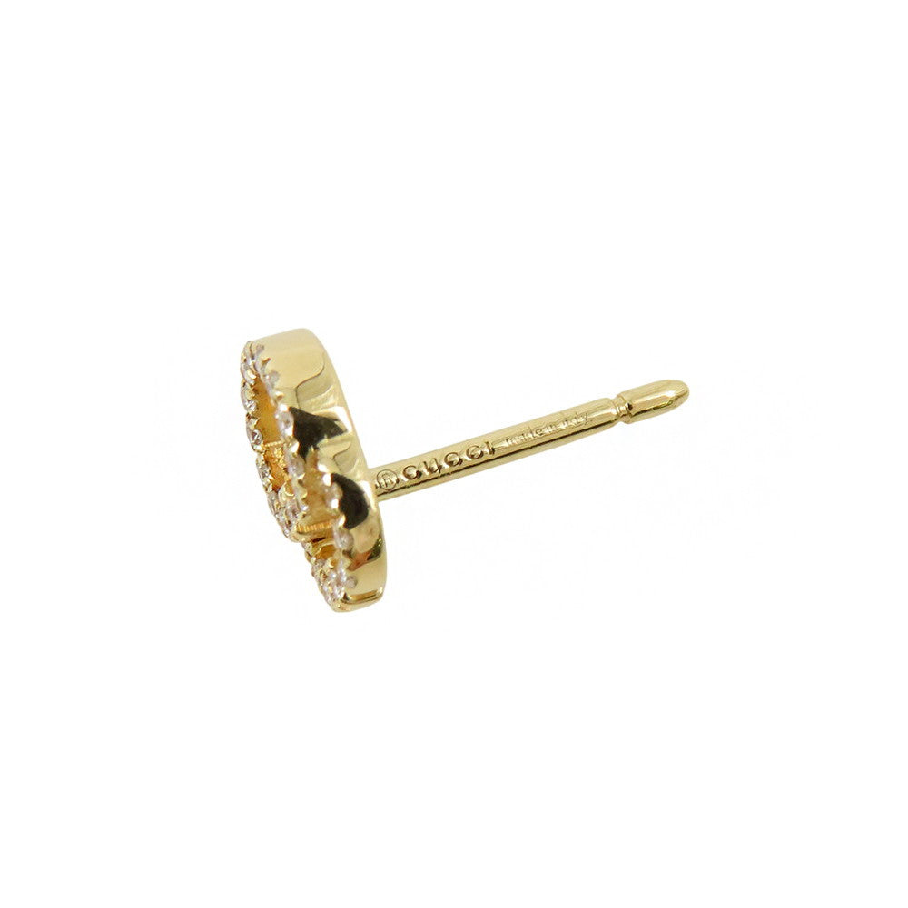 GUCCI Double G Earrings 18K Yellow Gold