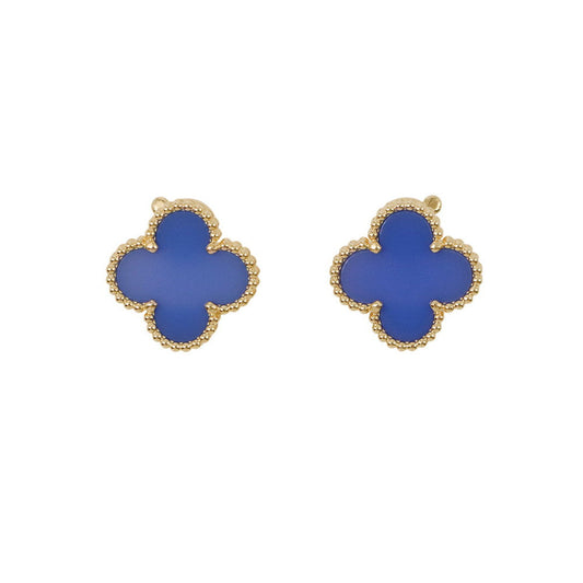 Van Cleef & Arpels Vintage Alhambra EarringVCARP9SZ00 18K Yellow Gold