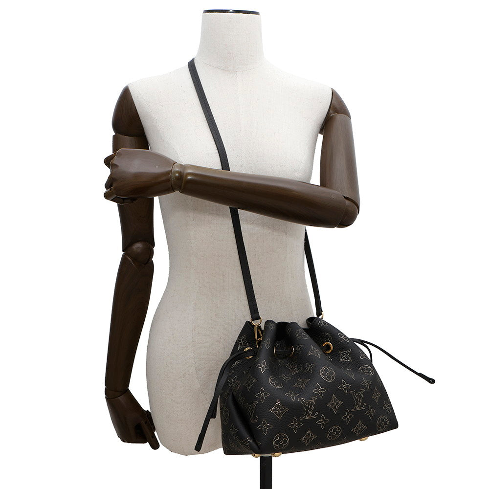 LOUIS VUITTON Bella NoirM23392 Monogram Mahina