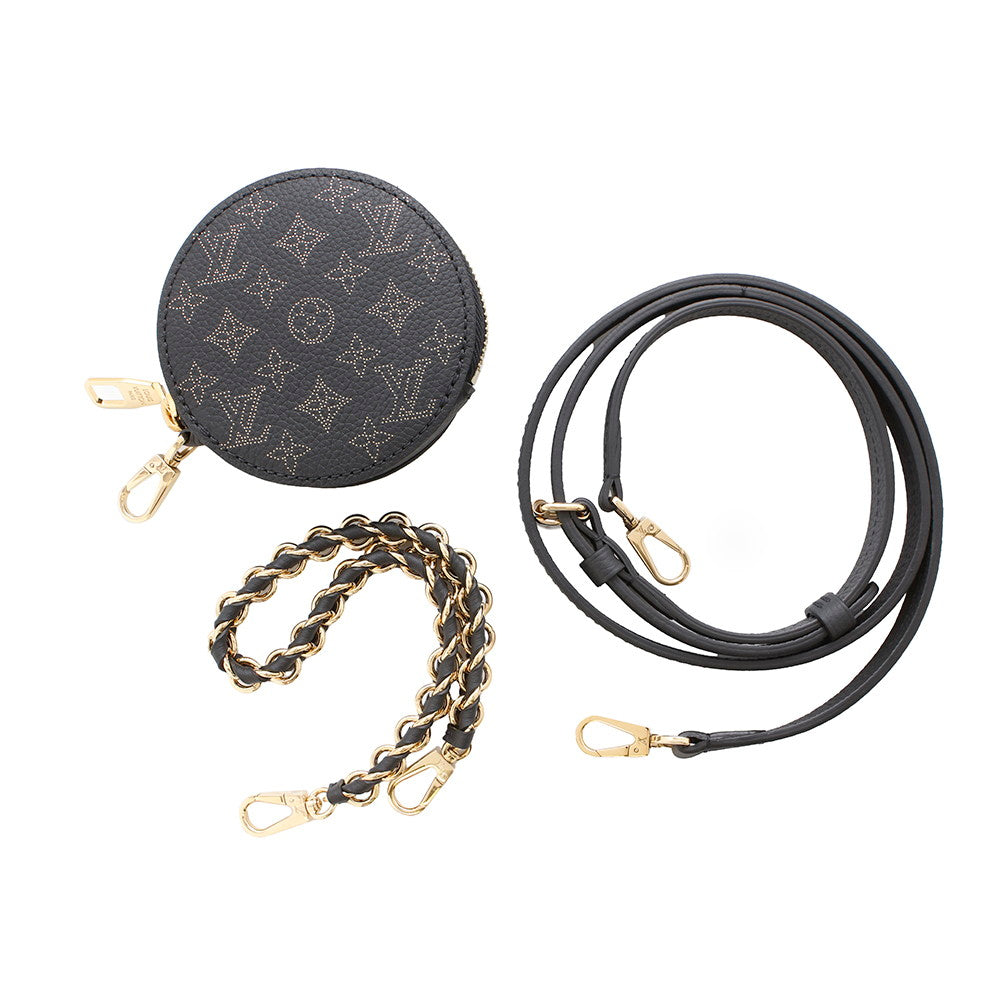 LOUIS VUITTON Bella NoirM23392 Monogram Mahina