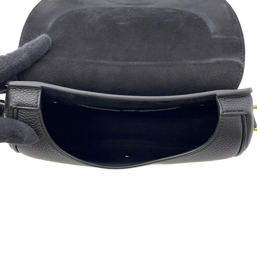 Dior Bobby Shoulder Bag BlackM9319UBBN Grained CalfLeather Size Medium