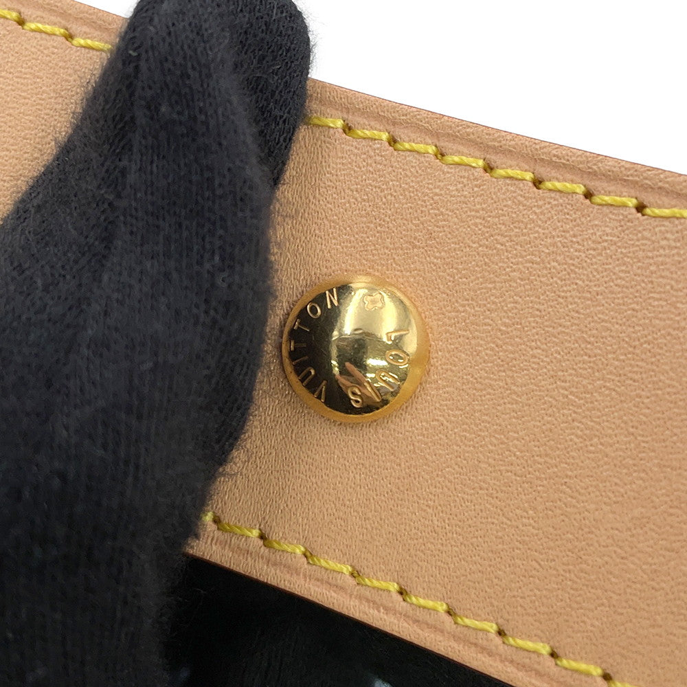 LOUIS VUITTON Carriol NM BlueM46855 Monogram Denim Size MM