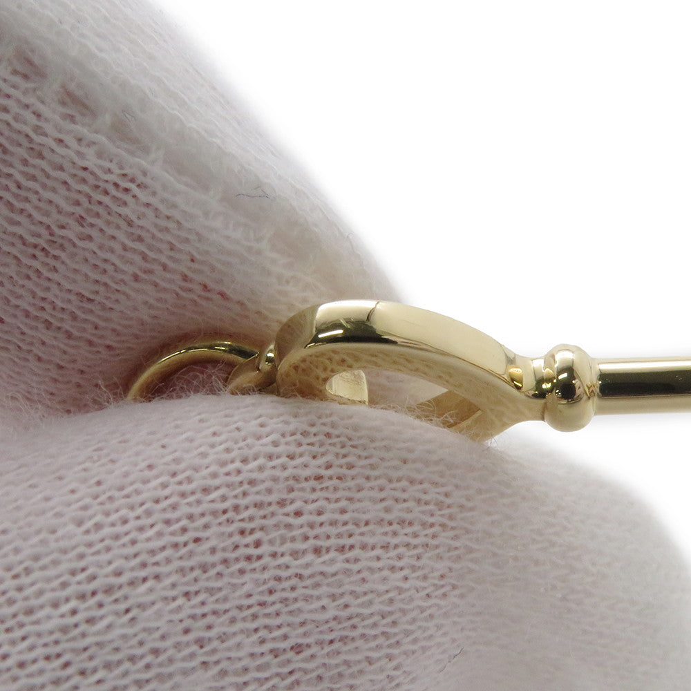 TIFFANY&Co. Heart Key Necklace 18K Yellow Gold