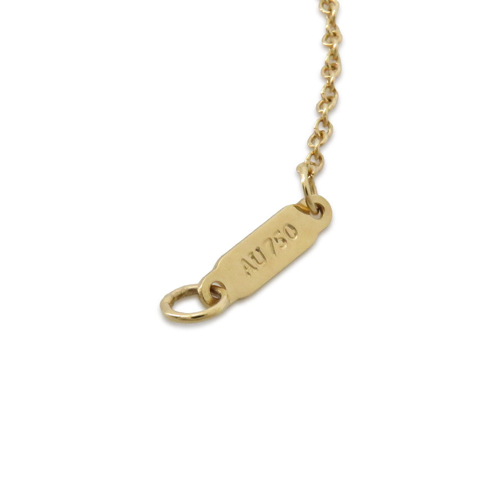 TIFFANY&Co. Heart Key Necklace 18K Yellow Gold