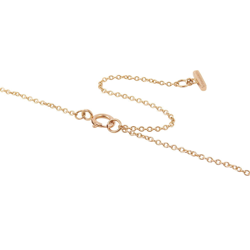 TIFFANY&Co. T Two Circle Pendant 18K Pink Gold