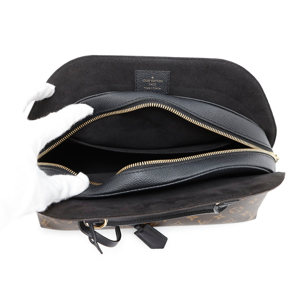 LOUIS VUITTON Alma Bag Into Bag NoirM41780 Monogram