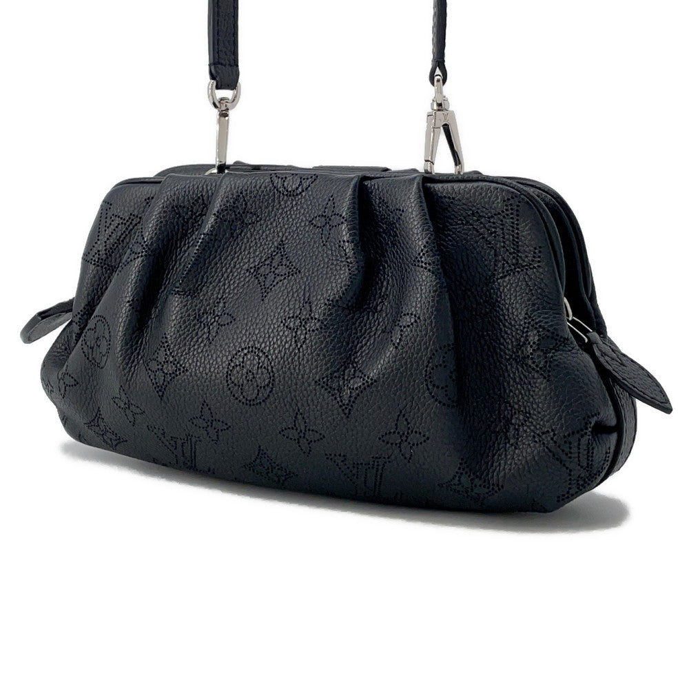 LOUIS VUITTON SCARA Mini NoirM80093 Monogram Mahina