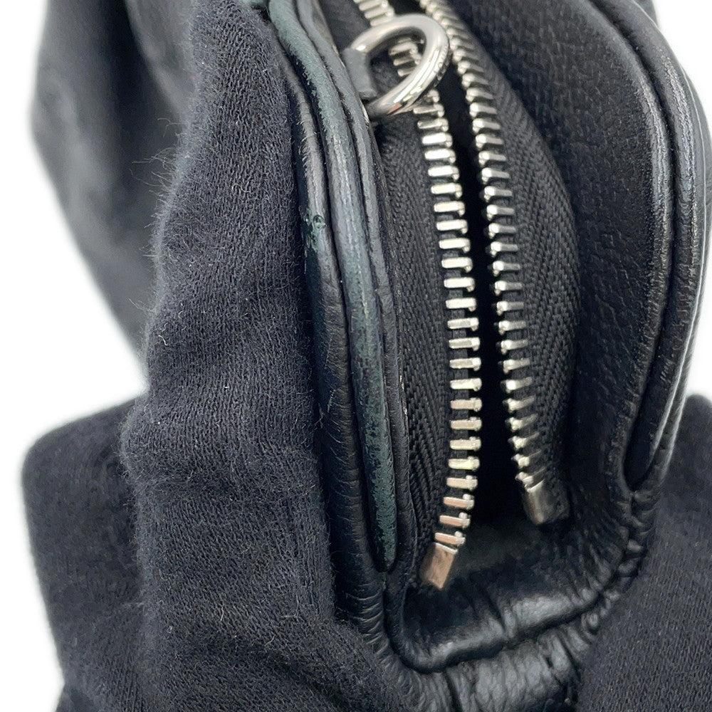 LOUIS VUITTON SCARA Mini NoirM80093 Monogram Mahina