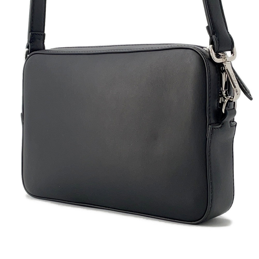 FENDI Camera Case Black7M0286 Leather Size Medium