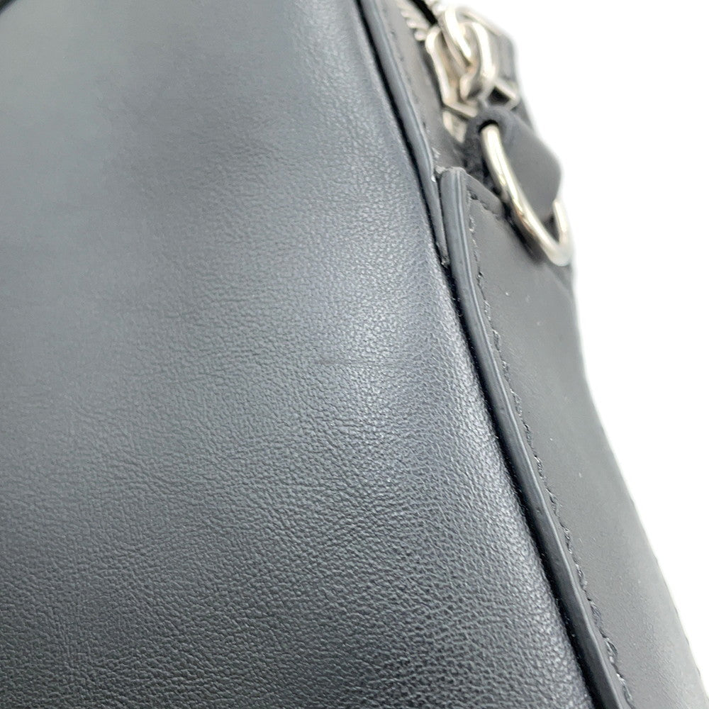 FENDI Camera Case Black7M0286 Leather Size Medium