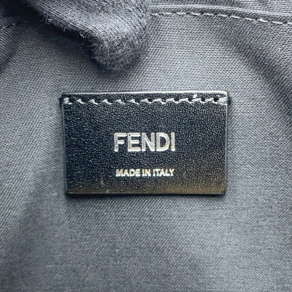 FENDI Camera Case Black7M0286 Leather Size Medium