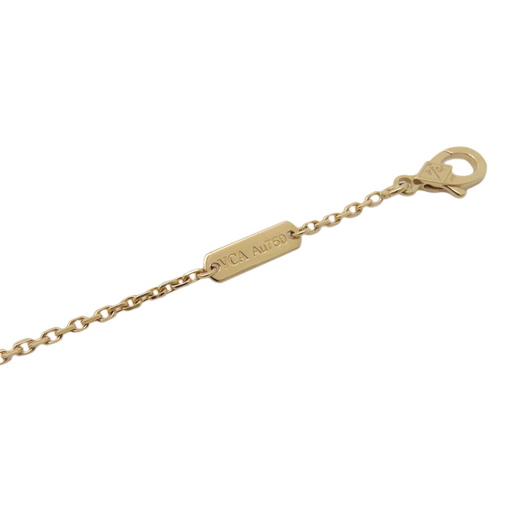 Van Cleef & Arpels Vintage Alhambra Guilloche NecklaceVCARP4KL00 18K Yellow Gold