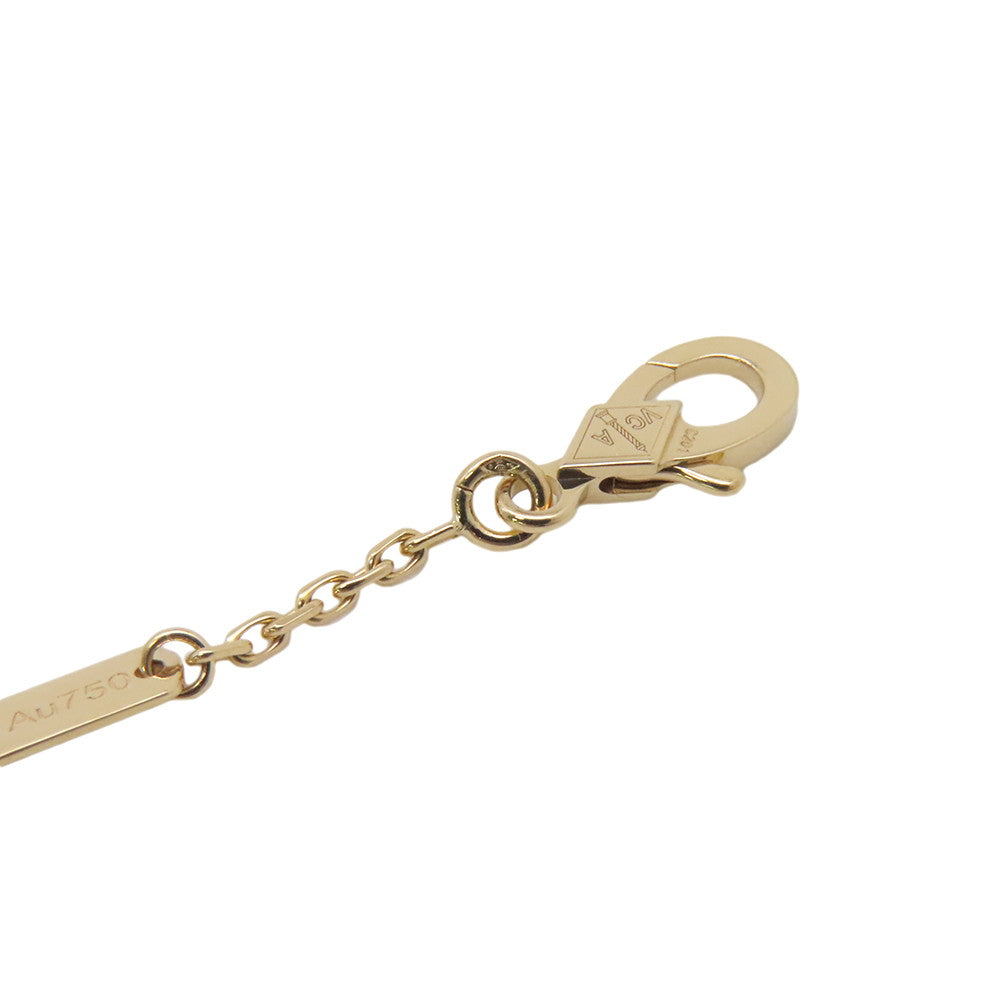 Van Cleef & Arpels Vintage Alhambra Guilloche NecklaceVCARP4KL00 18K Yellow Gold