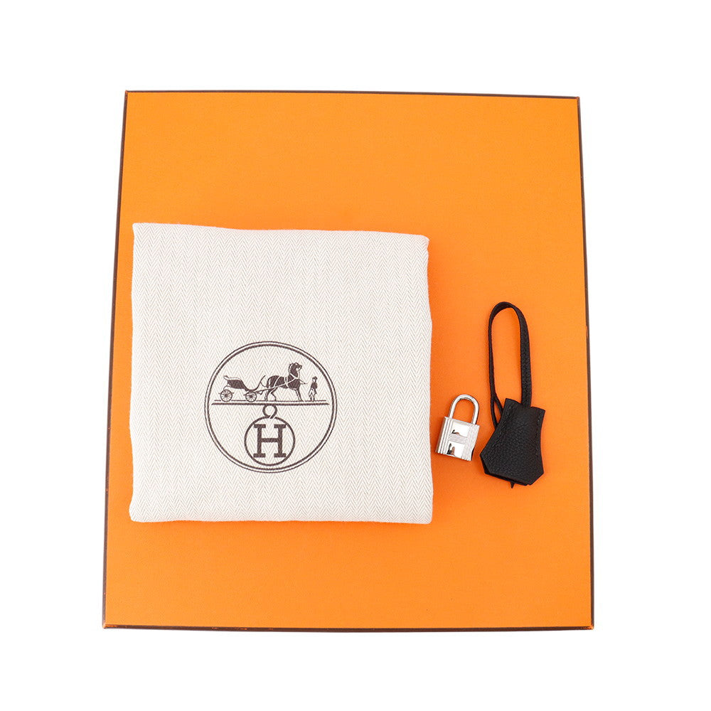 HERMES Birkin Black Togo Leather Size 25