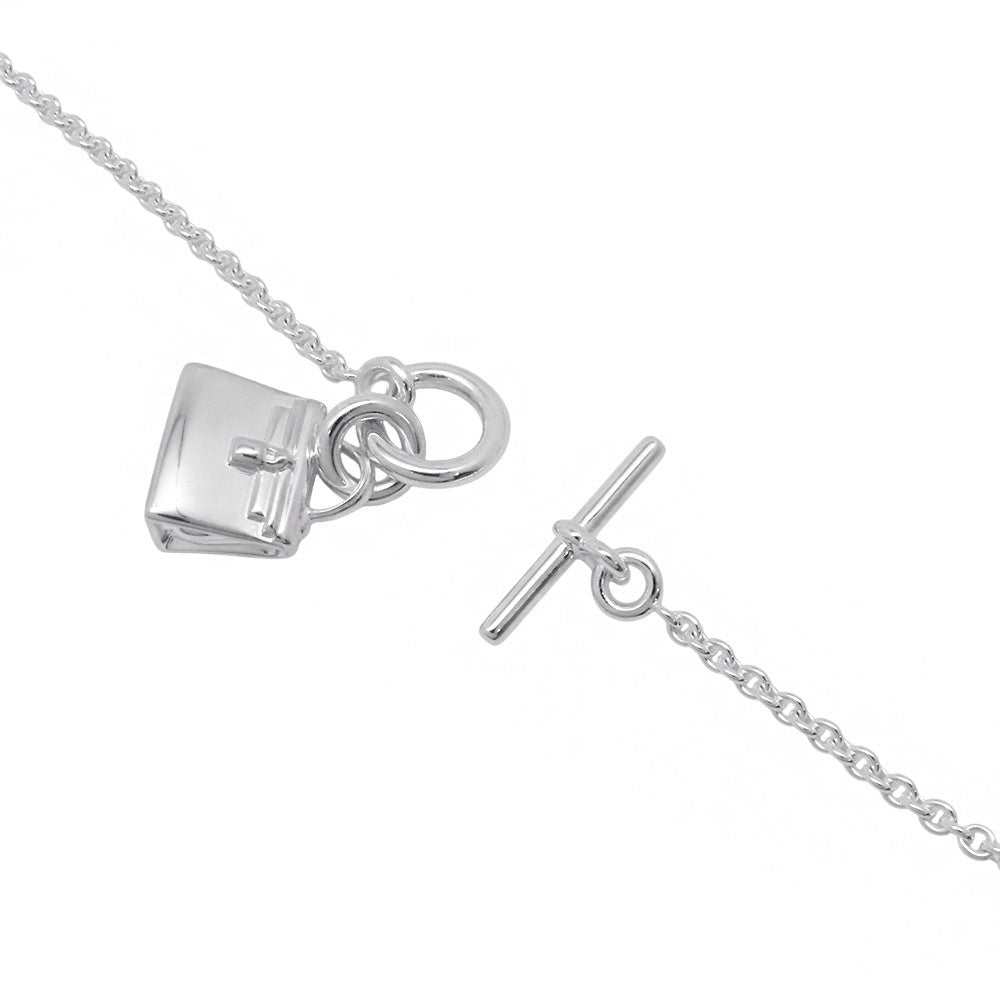 HERMES Amulette Kelly  Necklace SV925