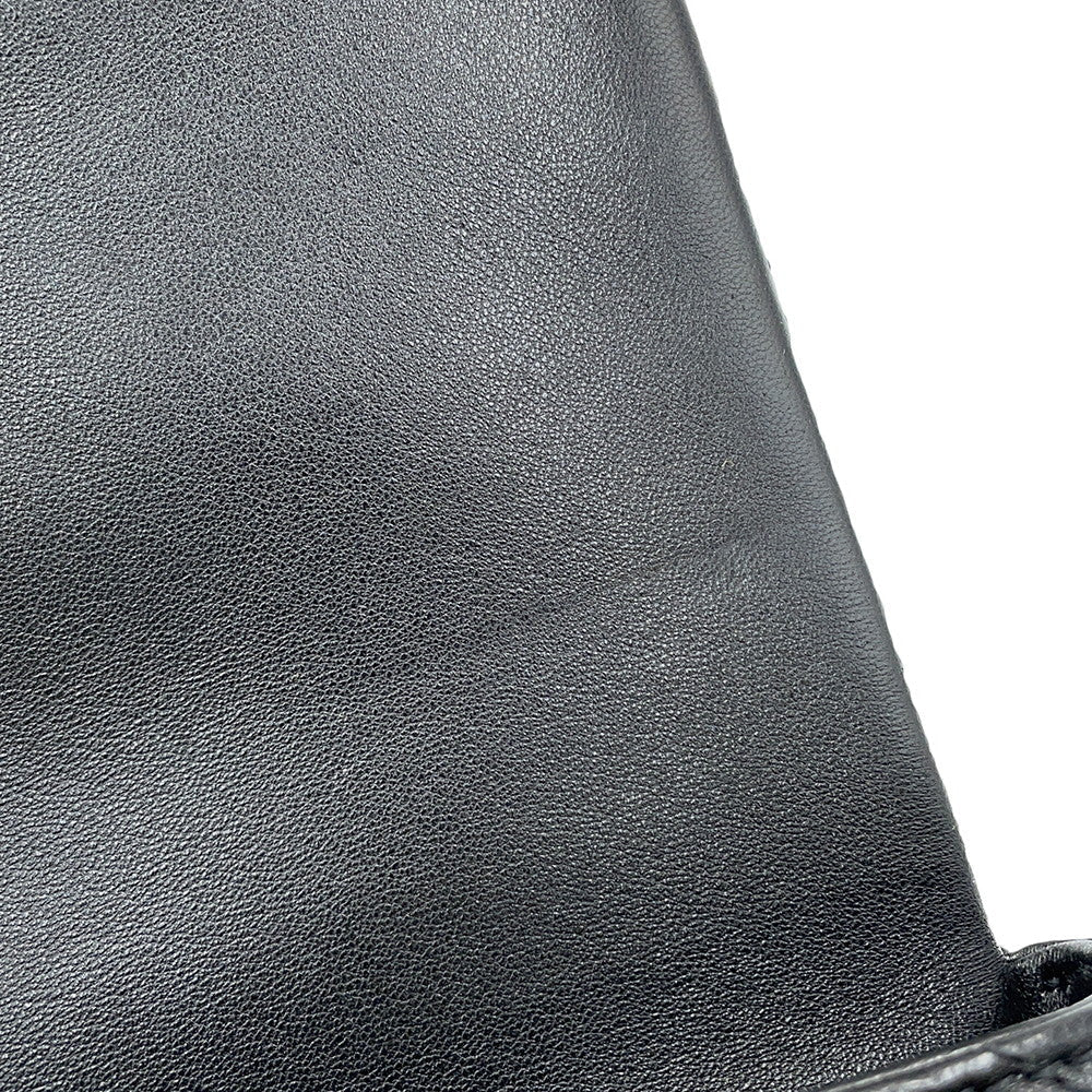 CHANEL Matelasse Heart Lock ChainShoulder BlackAS3979 Lambskin