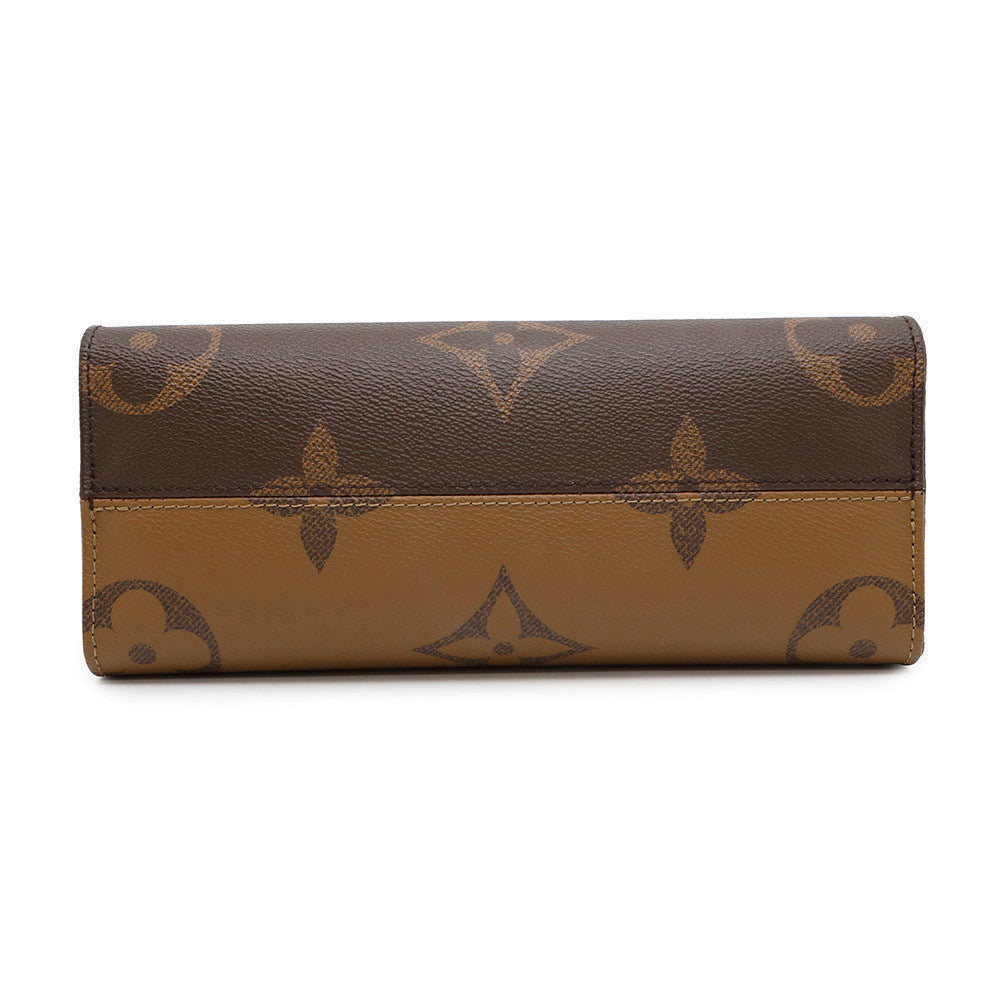 LOUIS VUITTON Onthego RedM46373 Monogram Monogram Reverse Canvas Monogram Giant Size PM