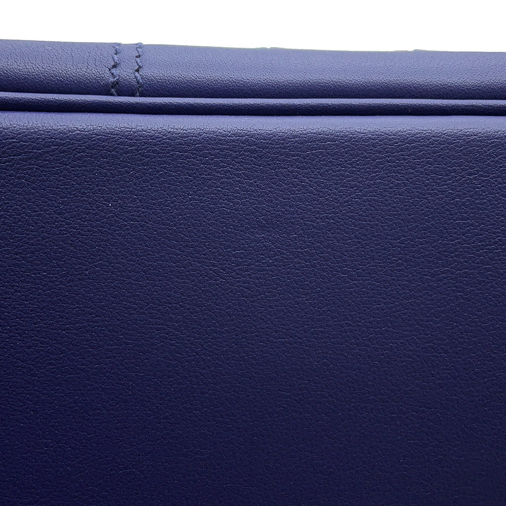 HERMES Birkin Trace Blue Encre/Bleu du Nord/Gold Swift Leather Epsom Size 30