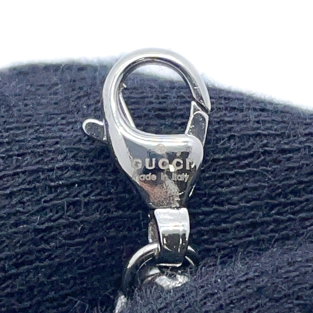 GUCCI Icon Script Chain Bracelet Size M Silver796655 Metal