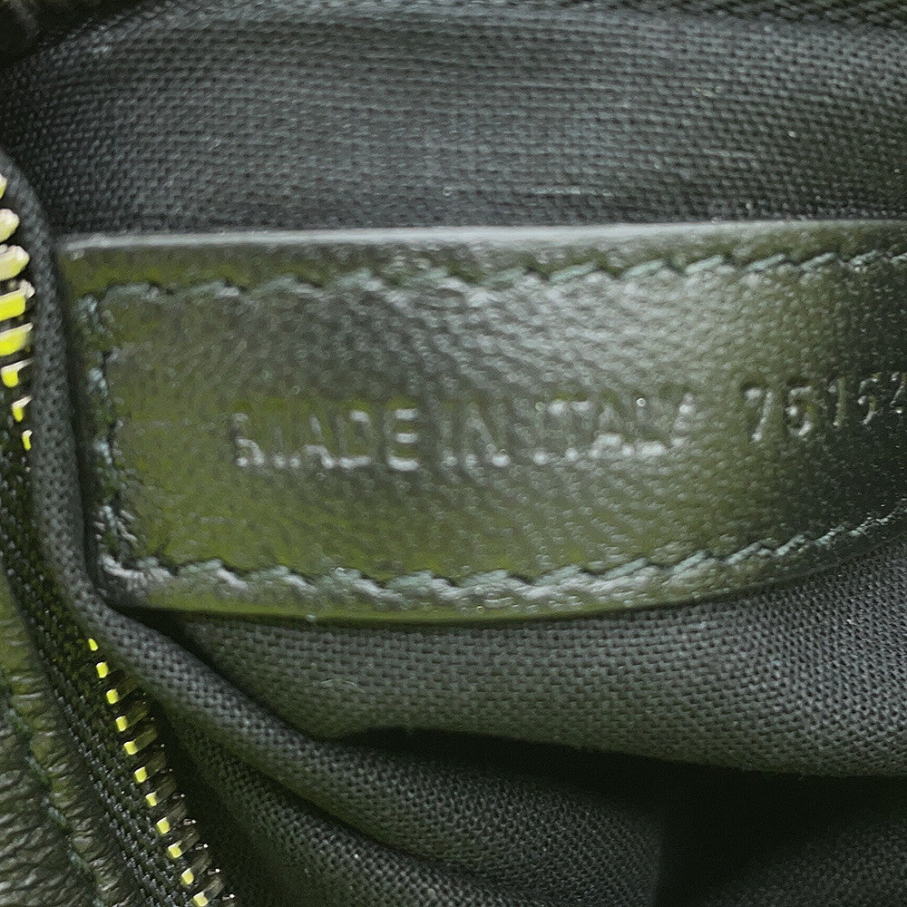 BALENCIAGA Neo Cagoule Small Shocking Yellow751523 Arena Lambskin