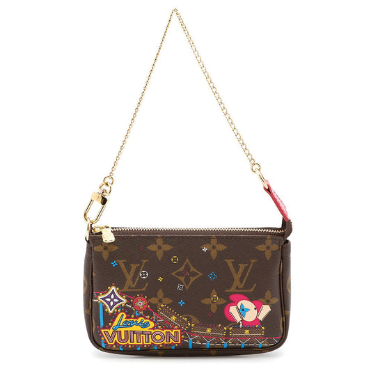 LOUIS VUITTON Mini Pochette Accessoires PinkM69752 Monogram Vivienne