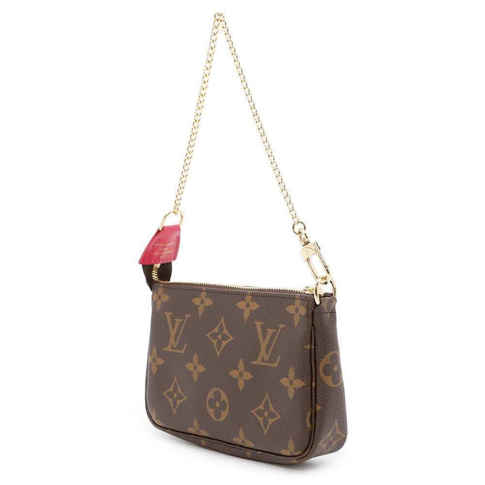 LOUIS VUITTON Mini Pochette Accessoires PinkM69752 Monogram Vivienne