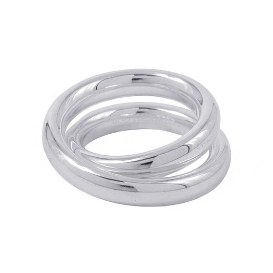 HERMES Caba Cityslide clutchertige Ring Size 51/#11 SV925