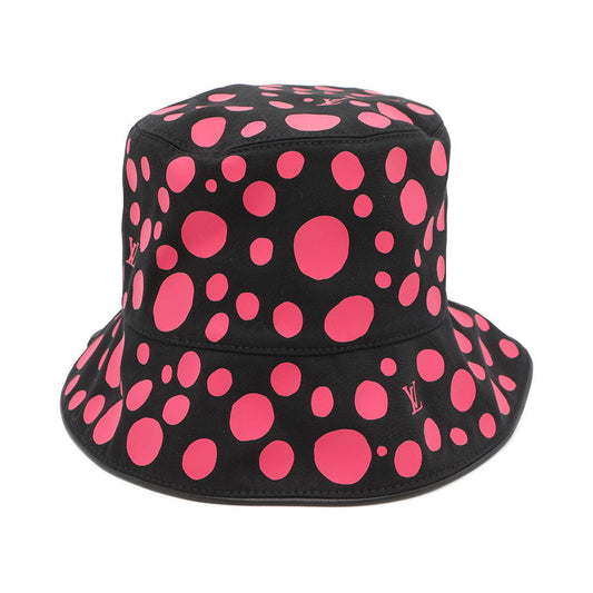 LOUIS VUITTON LVxYK Hat Reversible Infinity Dot Size M Black/PinkM7075M Cotton100%