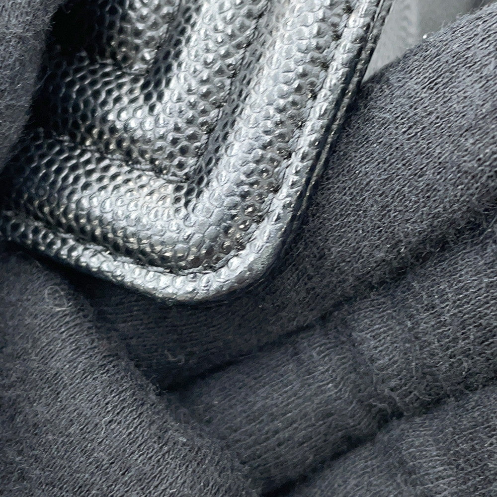 CHANEL Boy Chanel BlackA67086 Caviar Leather Size 25