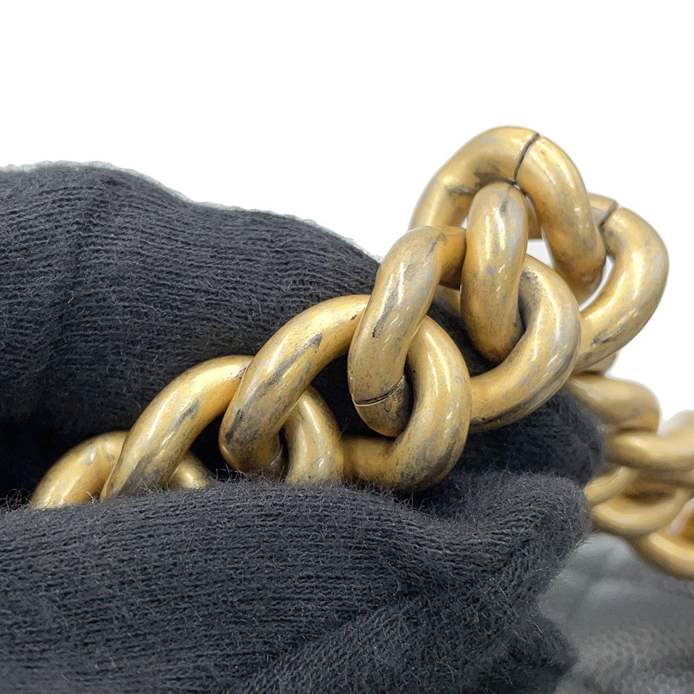 CHANEL Boy Chanel BlackA67086 Caviar Leather Size 25