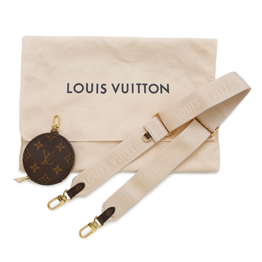 LOUIS VUITTON Onthego RedM46373 Monogram Monogram Reverse Canvas Monogram Giant Size PM