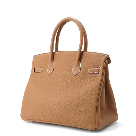 HERMES Birkin Gold Togo Leather Size 30