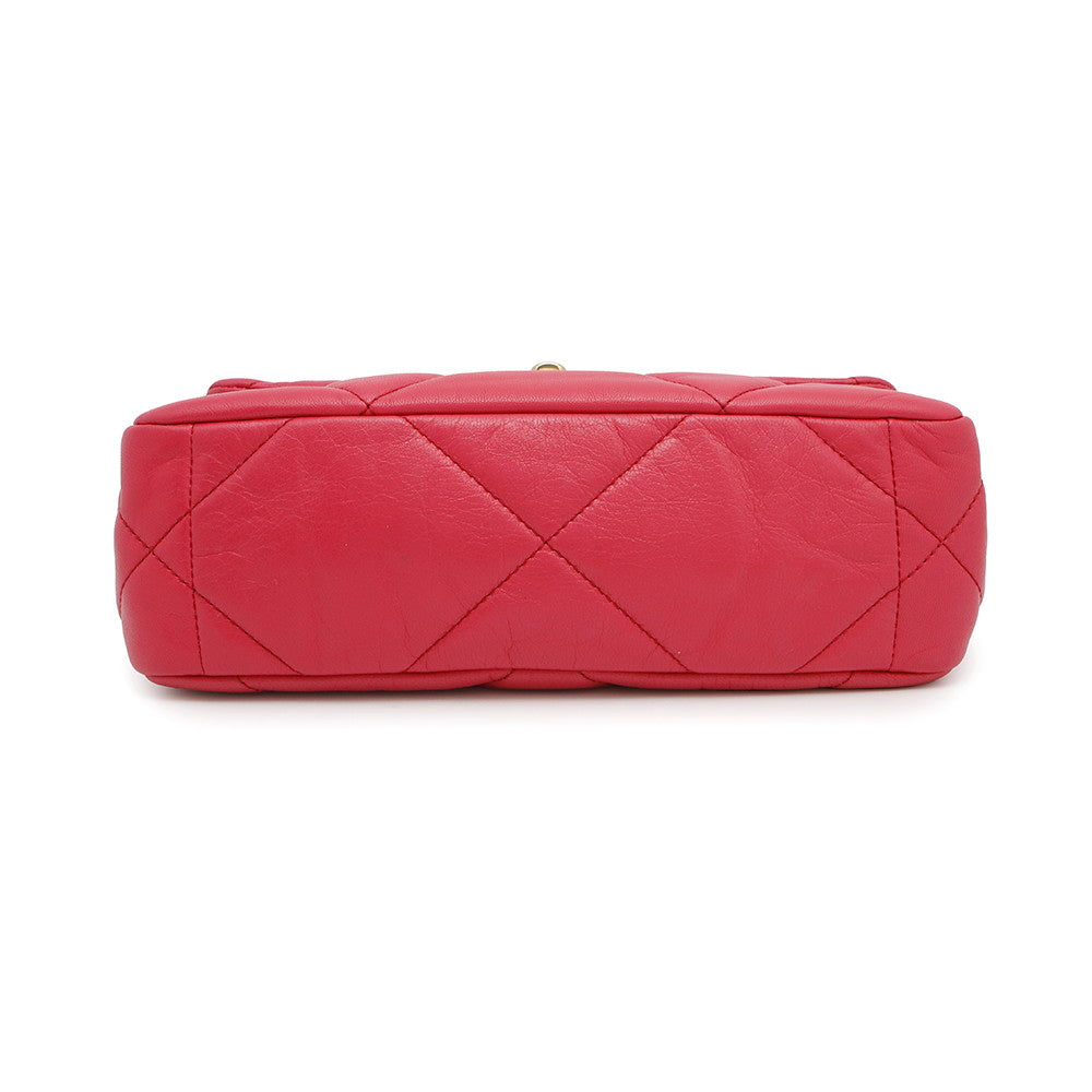 CHANEL 19 ChainShoulder Bag PinkAS1160 Lambskin
