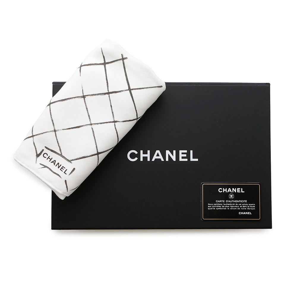 CHANEL Matelasse W flap WChainShoulder Bag PinkA01112 Caviar Leather Size 25