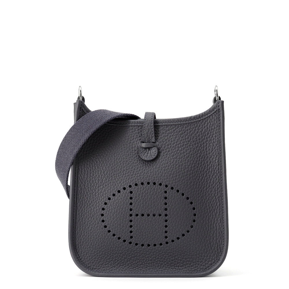 HERMES Evelyne Amazon Long Ardoise Taurillon Clemence Size TPM