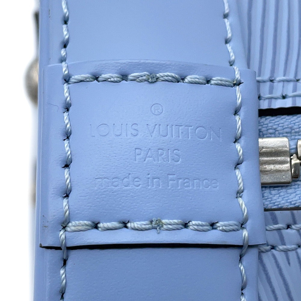 LOUIS VUITTON Alma Blue NuageM59345 Epi Leather Size BB